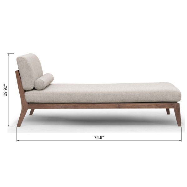 AllModern Garrison Armless Chaise Lounge & Reviews Wayfair